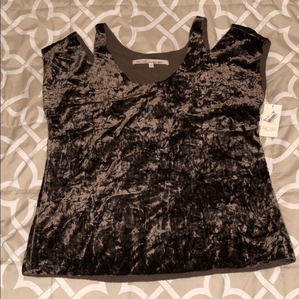 Rachel Roy cold shoulder top